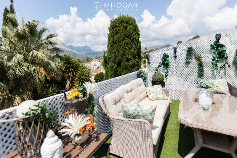Calpe- ¡Casa adosada muy acogedora y con magníficas vistas, nueva a la venta!